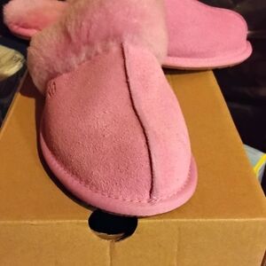 UGG Pink Kids Slippers